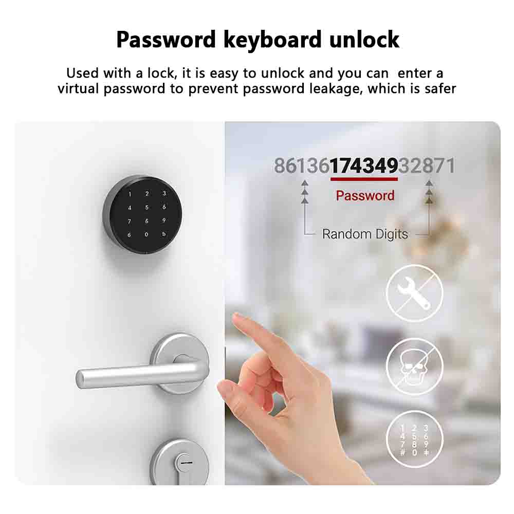 CDOK A1Pro Tuya Bluetooth smar - Home Security Door Lock บทวิจารณ์และราคา