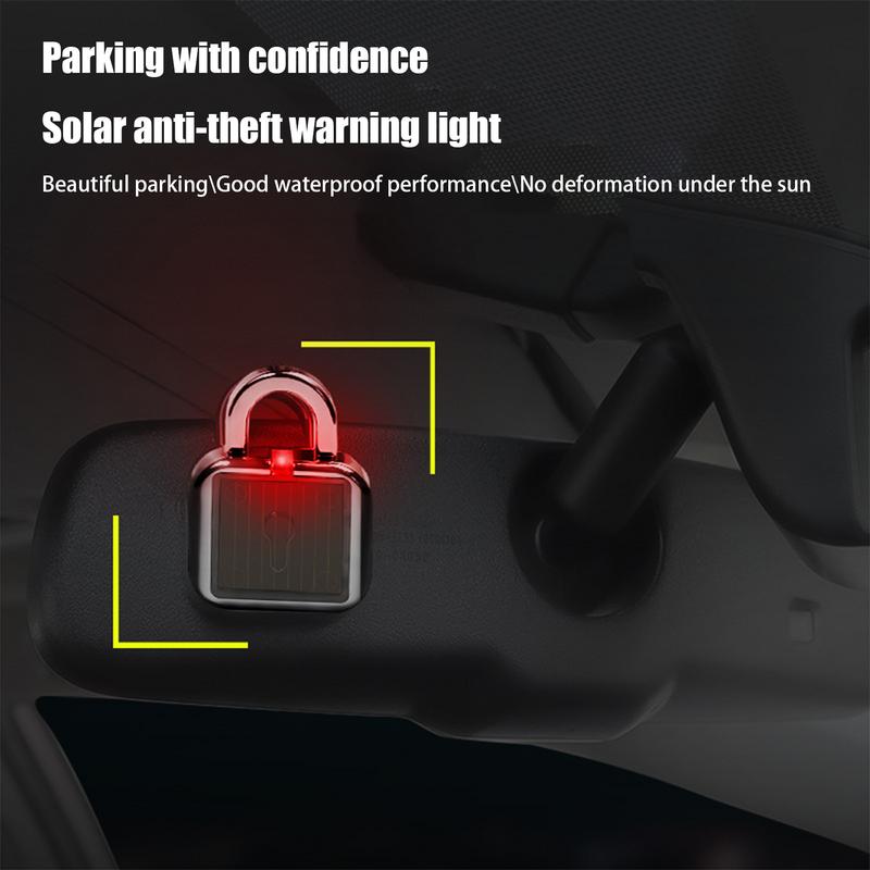 Car Solar Warning Light Vehicl - Solar Security Light บทวิจารณ์และราคา