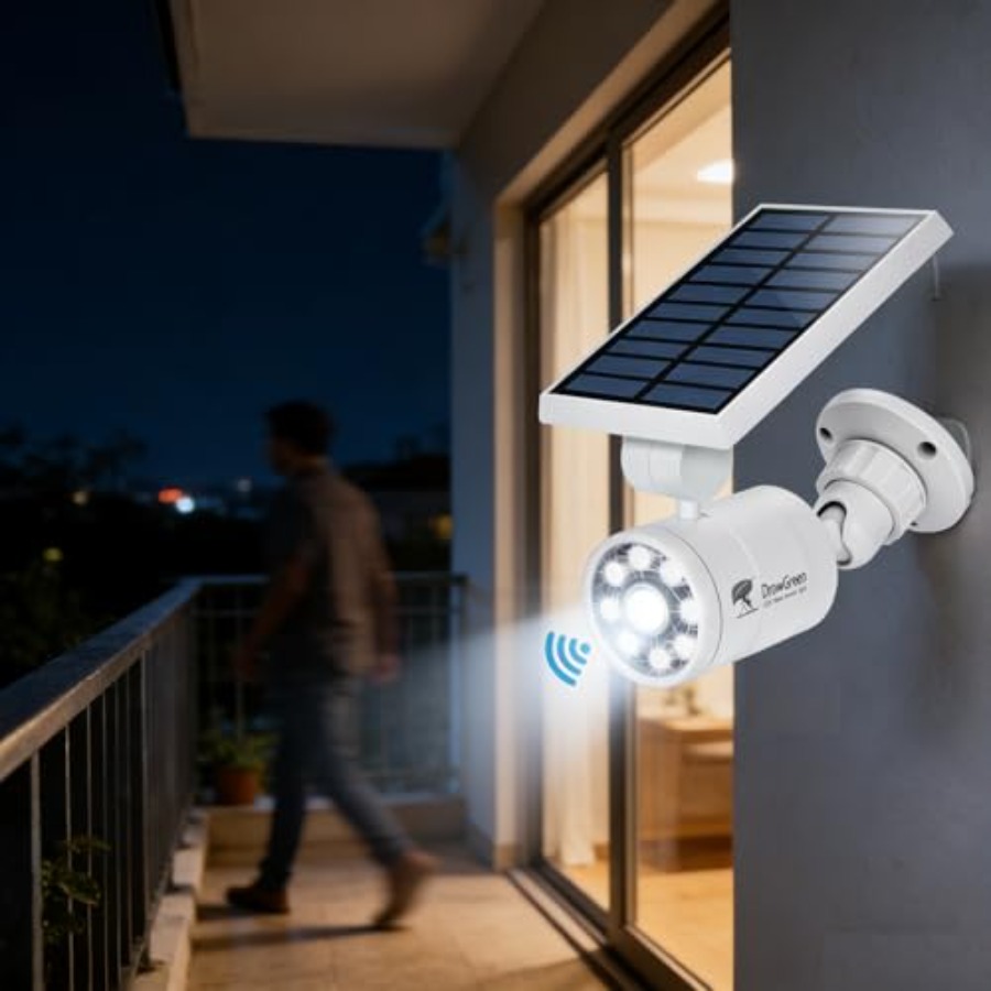 Aluminum Solar Motion Sensor L - Solar Security Light บทวิจารณ์และราคา