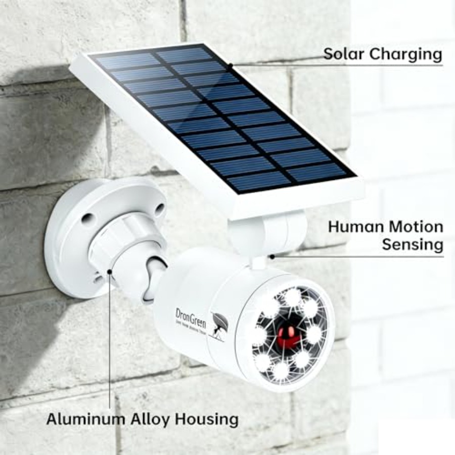 Aluminum Solar Motion Sensor L - Solar Security Light บทวิจารณ์และราคา