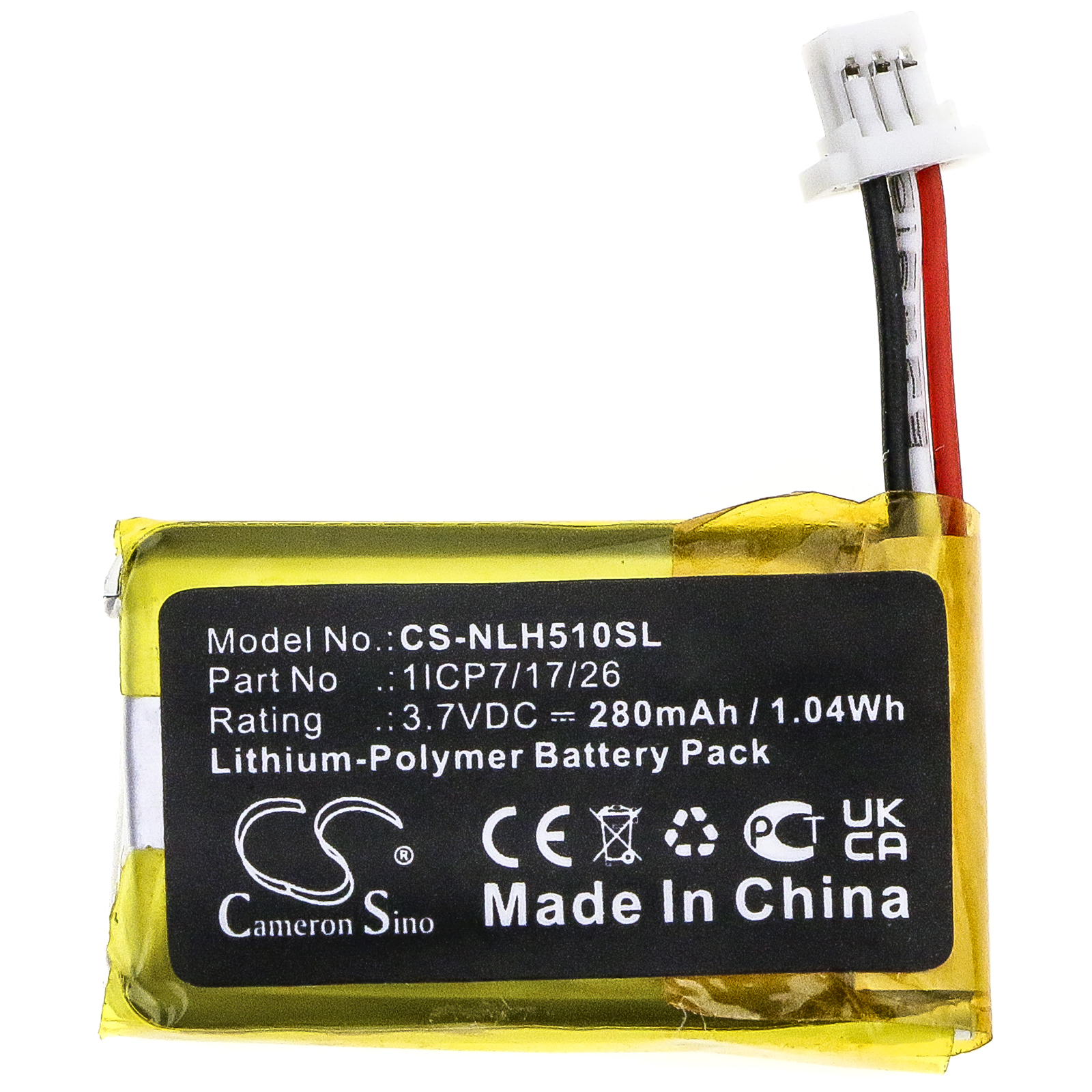 3.7V 280mAh Replacement Home S - Home Security Battery Replacement บทวิจารณ์และราคา