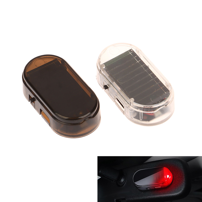 LED Flashing Lights Car Fake S - Solar Security Light บทวิจารณ์และราคา