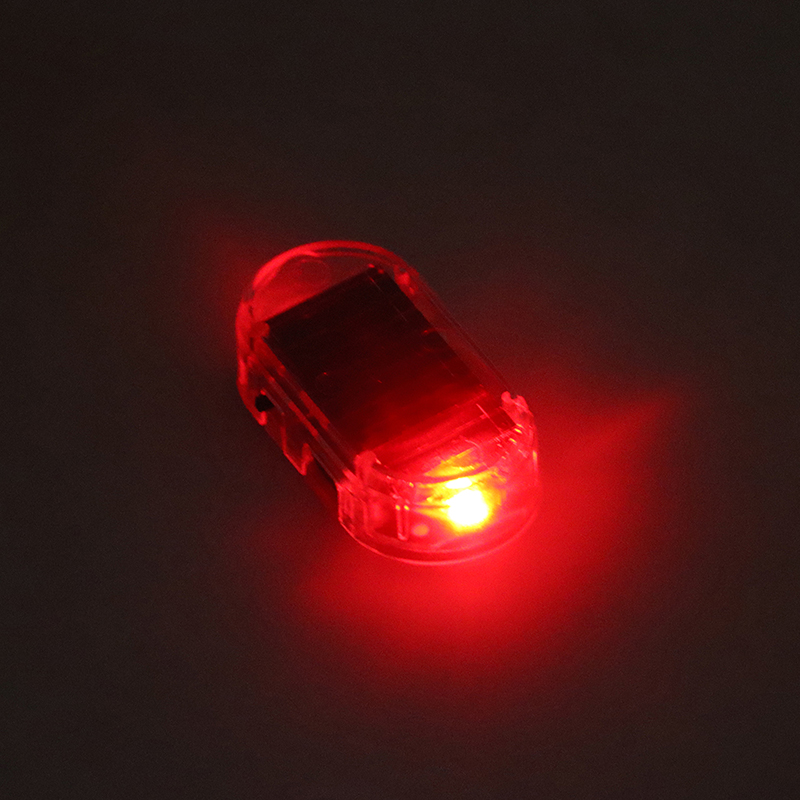 LED Flashing Lights Car Fake S - Solar Security Light บทวิจารณ์และราคา