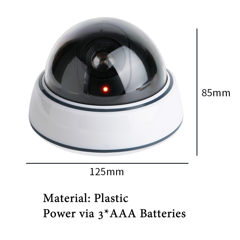 Creative Black/White Fake Dome - Home Security Systems With Cameras บทวิจารณ์และราคา