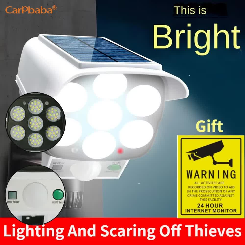 Outdoor Solar Light Motion Sen - Solar Security Light บทวิจารณ์และราคา