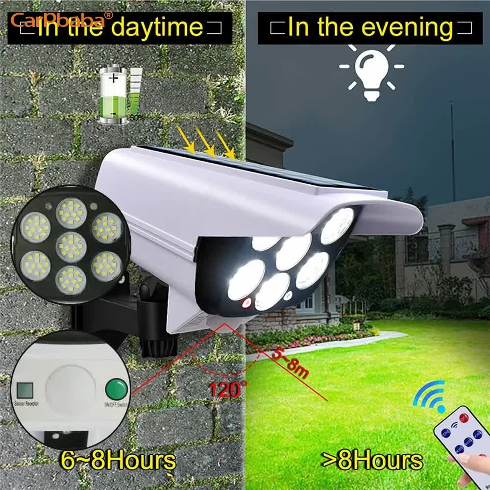Outdoor Solar Light Motion Sen - Solar Security Light บทวิจารณ์และราคา