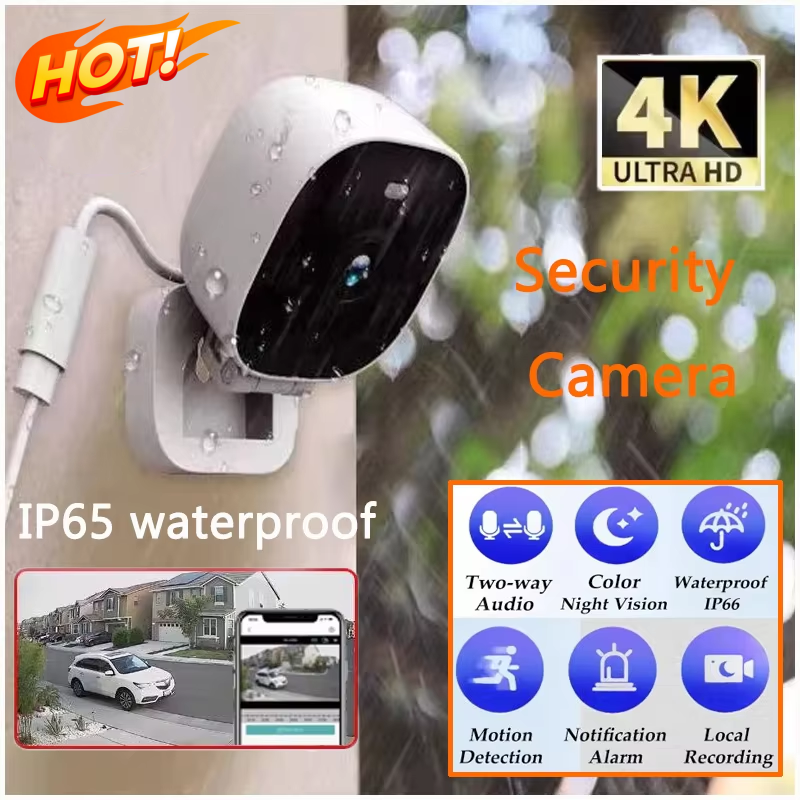 New Mini Security Camera 4K Fu - Home Security Images บทวิจารณ์และราคา