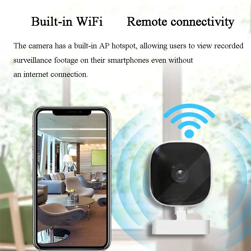New Mini Security Camera 4K Fu - Home Security Images บทวิจารณ์และราคา