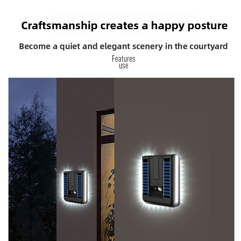 New Smart Outdoor Foldable Sol - Solar Security Light บทวิจารณ์และราคา